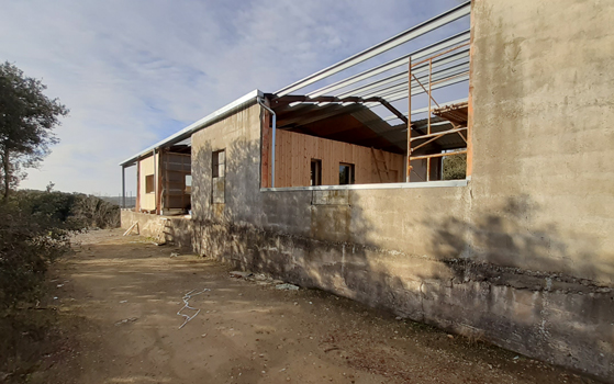 Habitatge en una granja a Barbastro