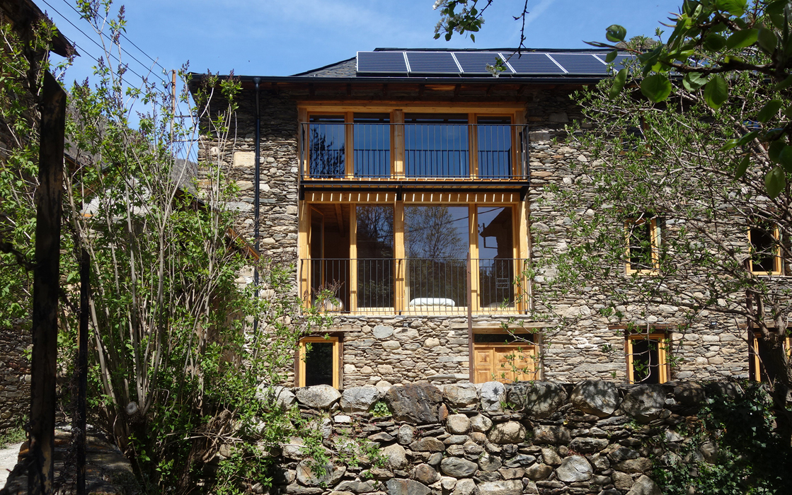 Reforma d'habitatge tradicional a Boren, Pallars Sobirà