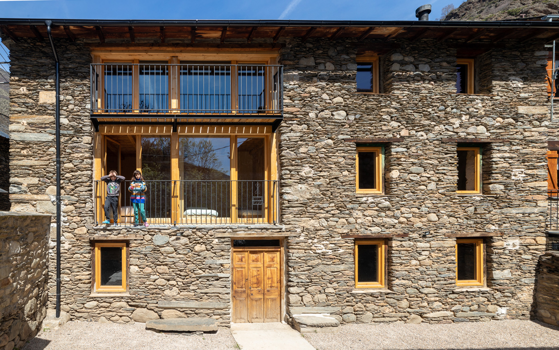 Reforma d'habitatge tradicional a Boren, Pallars Sobirà