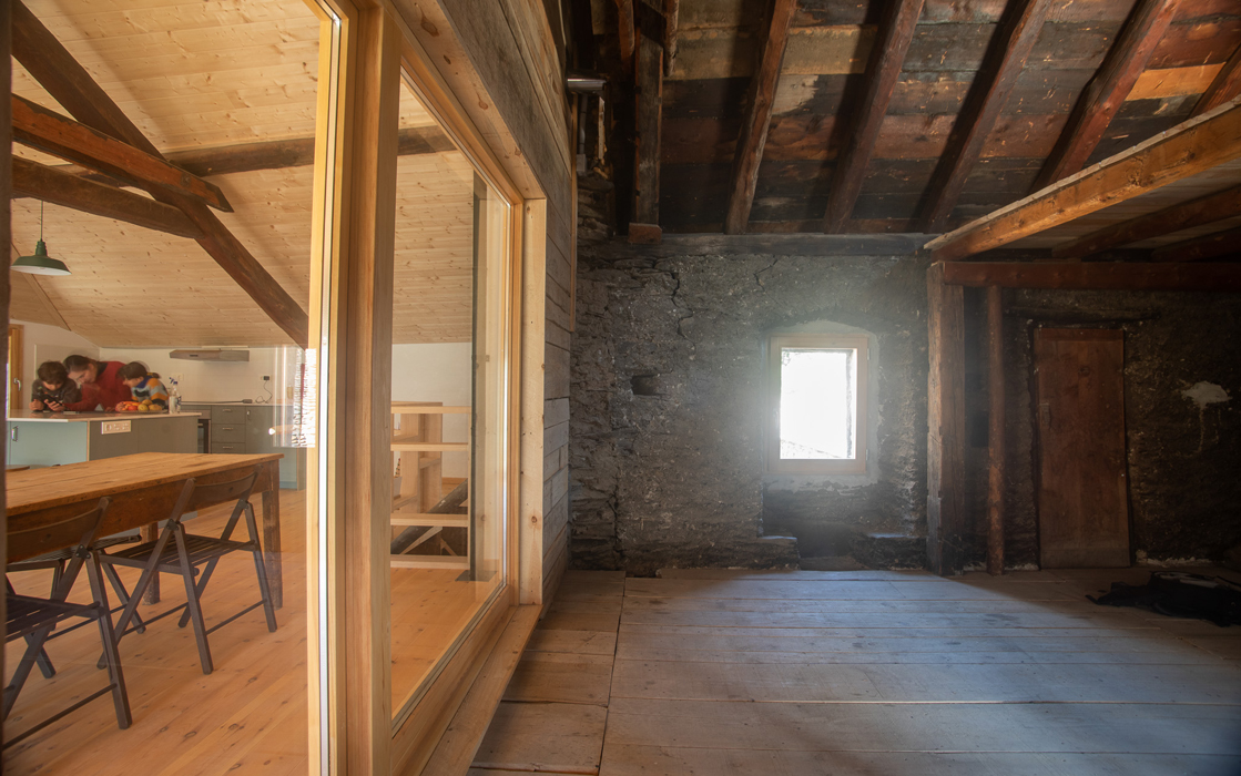 Reforma d'habitatge tradicional a Boren, Pallars Sobirà