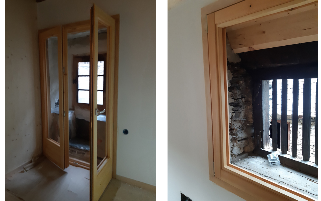 Reforma d'habitatge tradicional a Boren, Pallars Sobirà