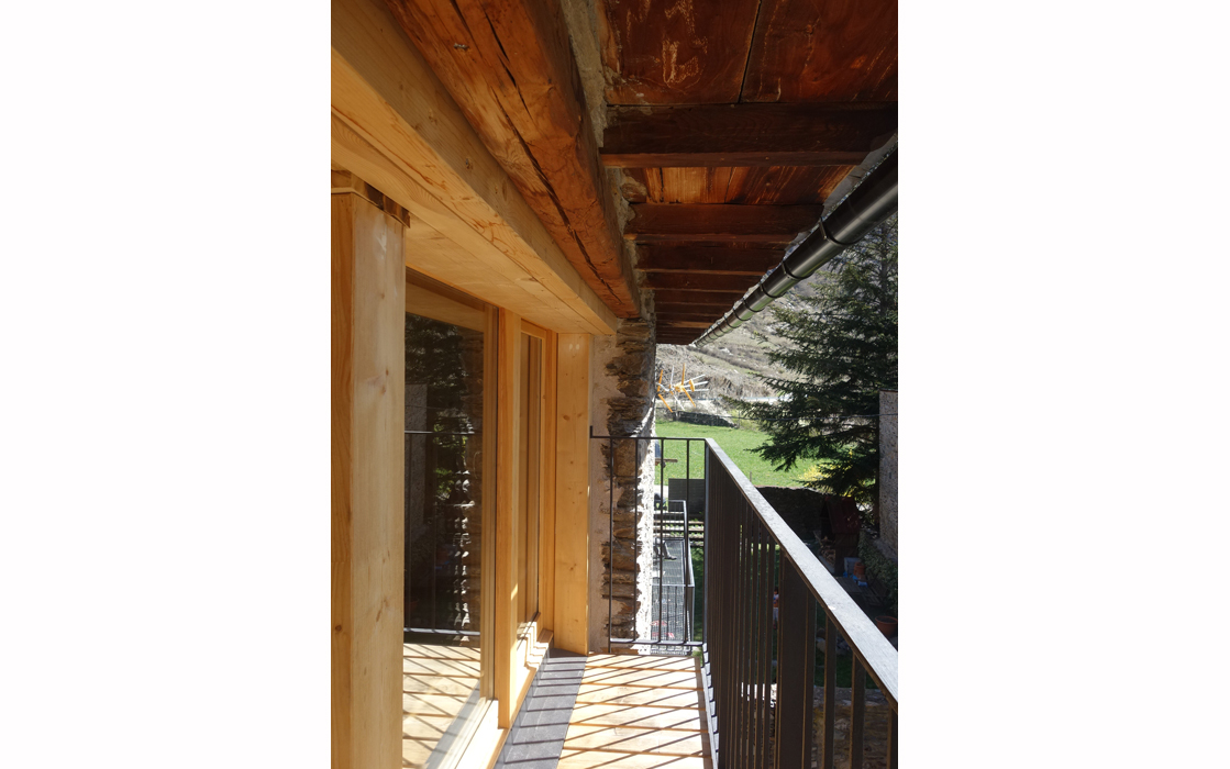 Reforma d'habitatge tradicional a Boren, Pallars Sobirà
