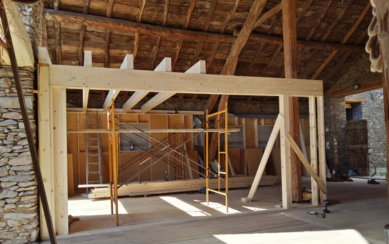 Habitatge en una era existent a Cerbi