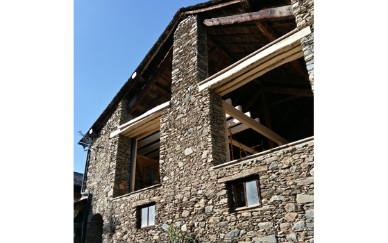 Habitatge en una era existent a Cerbi