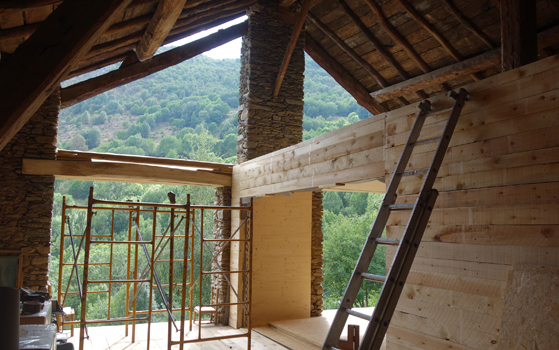 Habitatge en una era existent a Cerbi