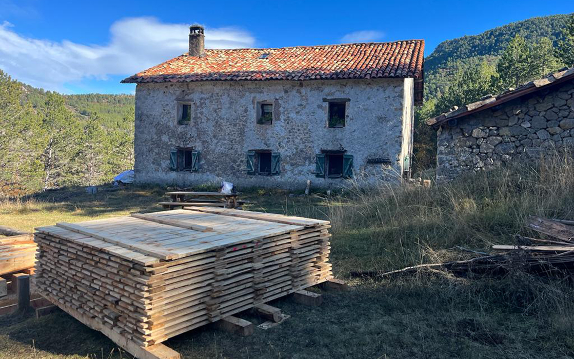 Renovació del refugi de Cuberes