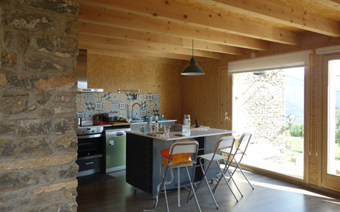 Habitatge en una era existent a Enviny