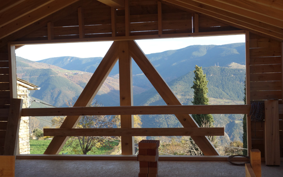 Habitatge en una era existent a Enviny