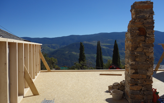 Habitatge en una era existent a Enviny