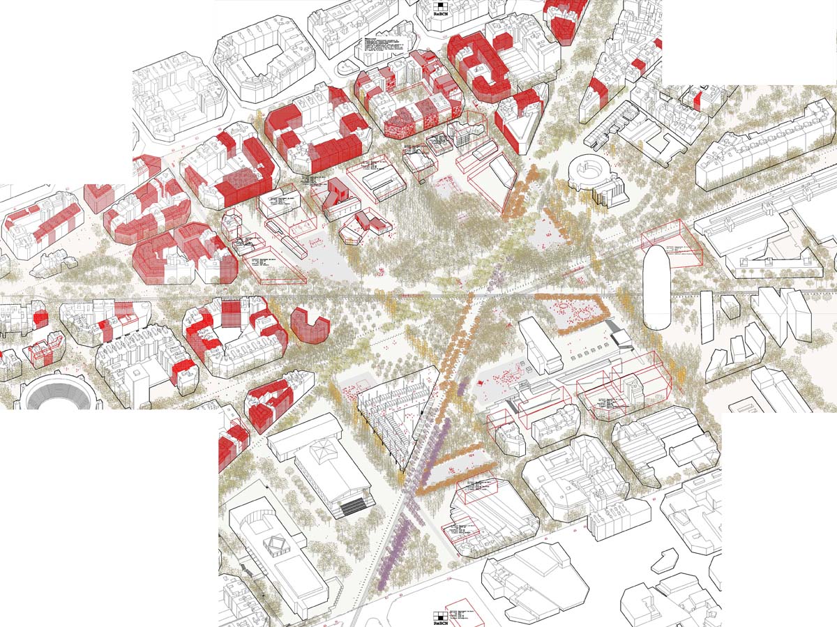 Projecte de remodelació de la Plaça de les Glories a Barcelona