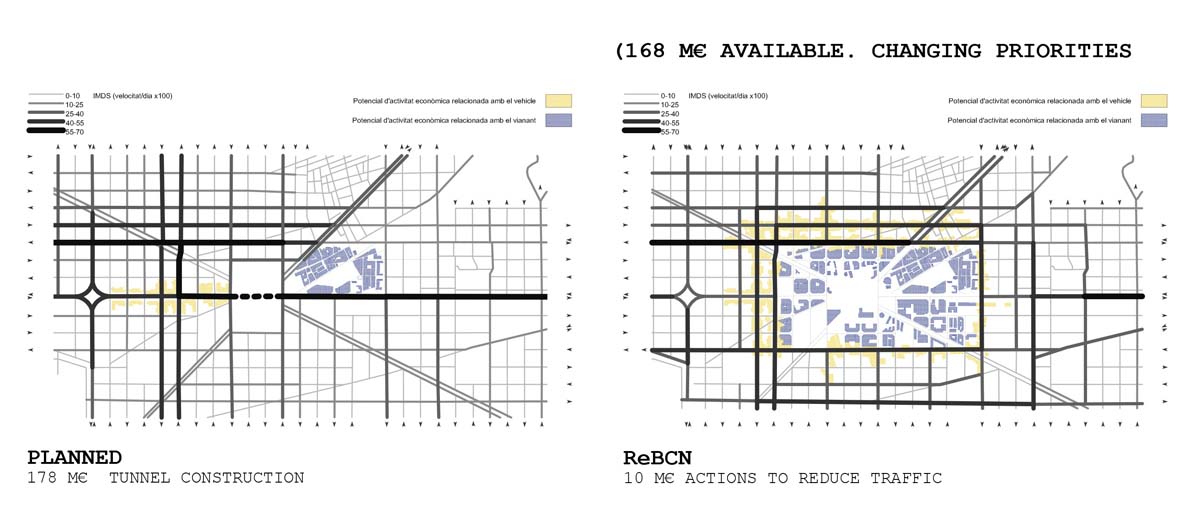 Projecte de remodelació de la Plaça de les Glories a Barcelona