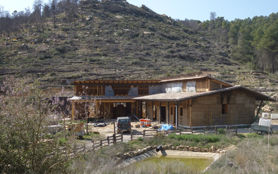 Reconstrucció de Mas la Llum, allotjament rural
