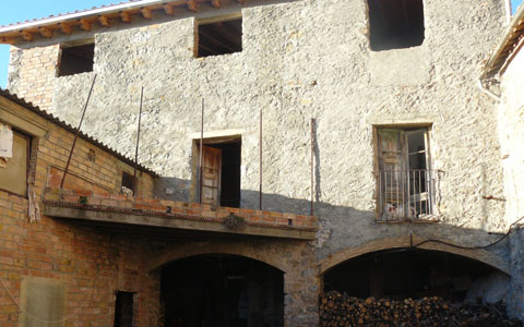 Rehabilitació d'habitatge a Pessonada