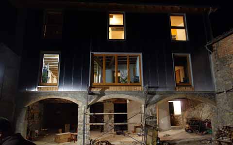 Rehabilitació d'habitatge a Pessonada