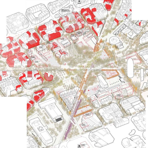 Projecte de remodelació de la Plaça de les Glories a Barcelona