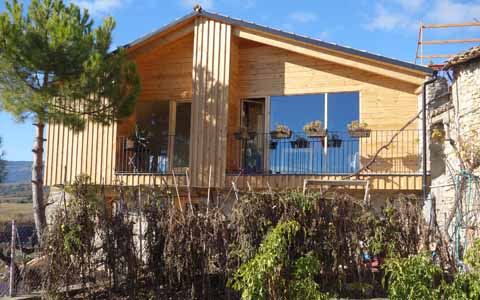 Habitatge en un paller existent a Torallola