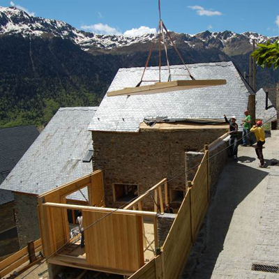 Ampliació d'habitatge al Pirineu