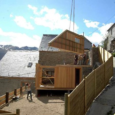 Ampliació d'habitatge al Pirineu
